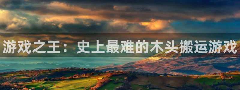 欧陆娱乐平台联系代理方式有哪些：游戏之王：史上最难的木头搬运
